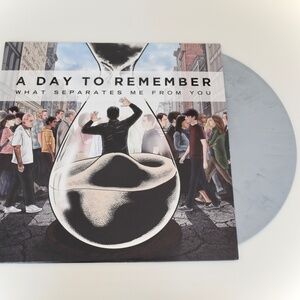 A Day to Remember - What Separates Me From You Vinyl LP Record in Clear Smoke